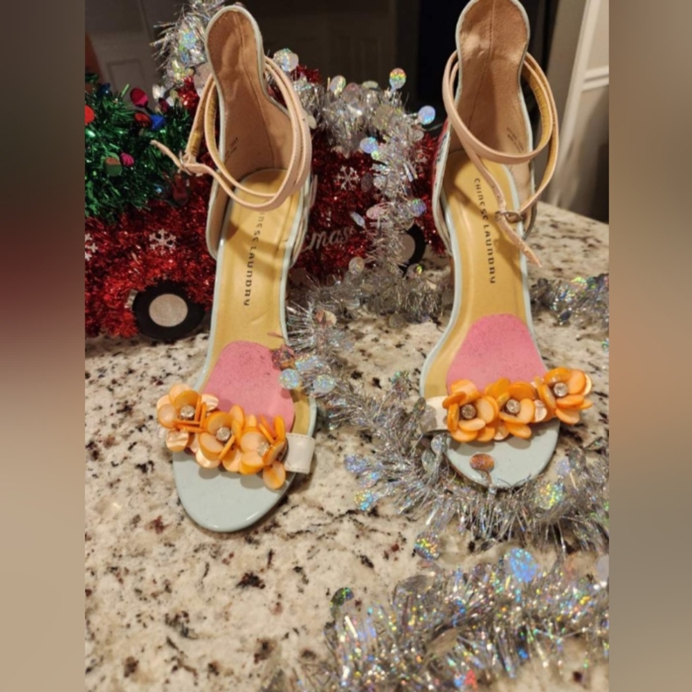 Chinese Laundry open toe heels